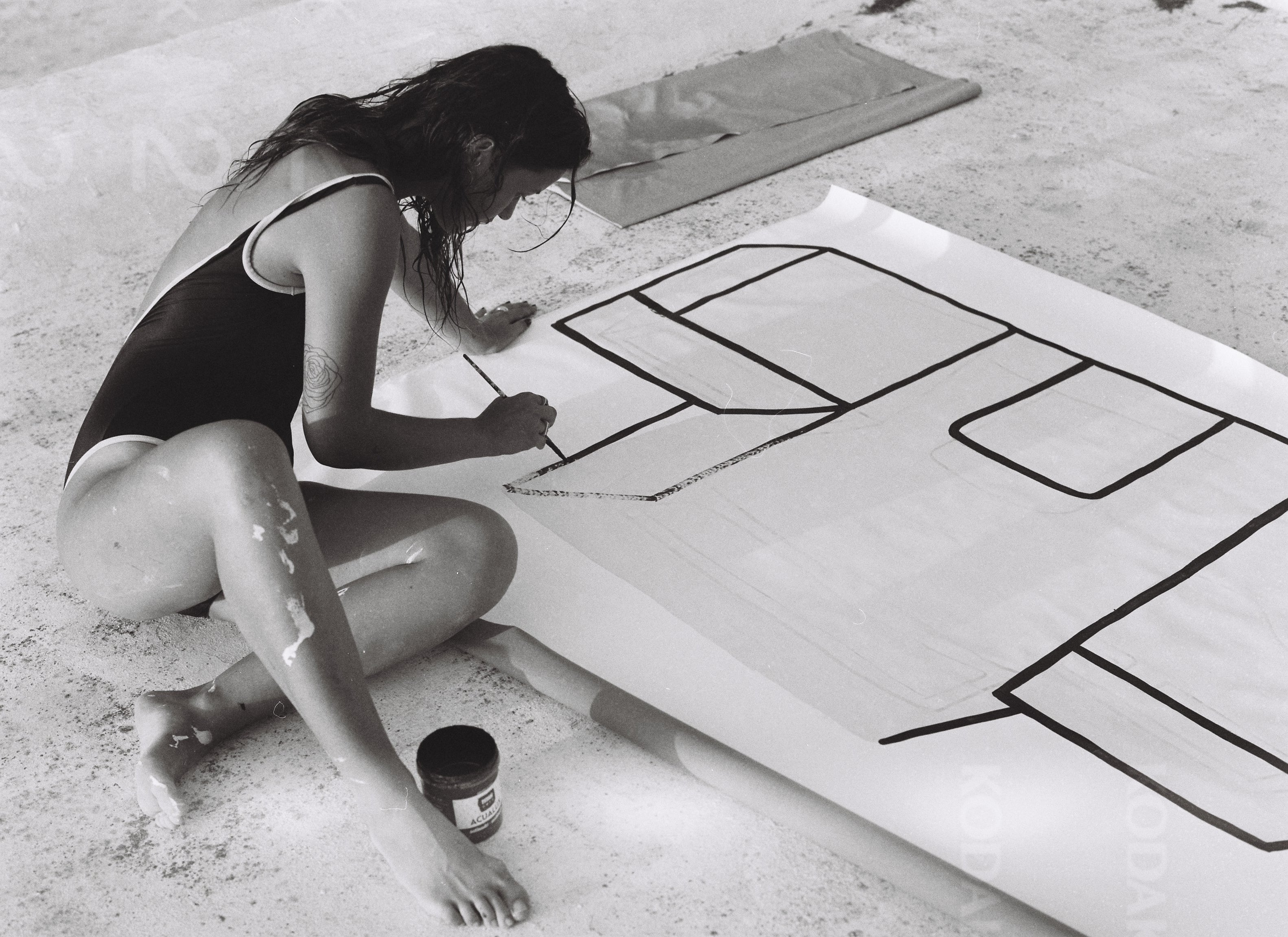 "Under the moon with a cup of wine" by Rose Madone