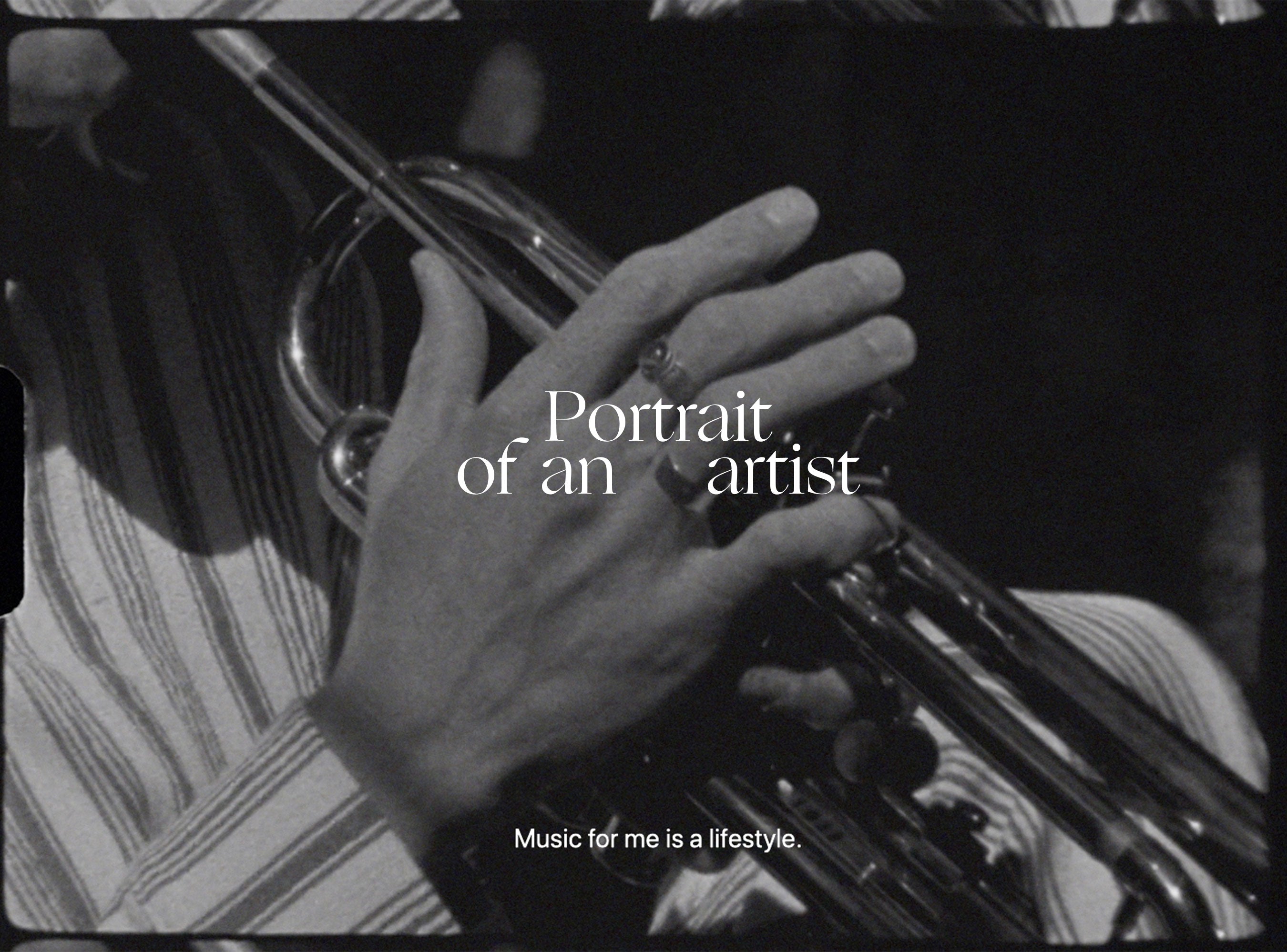 Portrait of an artist,  Borja Lange