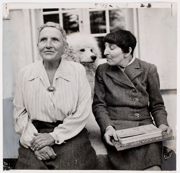 Gertrude Stein and Alice Toklas sitting together Can Pep Rey